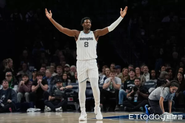 ▲灰熊傑克森(Jaren Jackson Jr.)繳出28分12籃板。(圖／達志影像／美聯社）