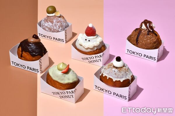 ▲▼東京巴黎甜點推全新「富士山生泡芙」。（圖／東京巴黎甜點提供）