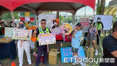 校慶活動結合宣導 台東太麻里警強化學生防詐與用路觀念