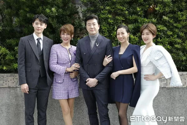 ▲▼民視八點檔《豆腐媽媽》媒體茶敘，劇中演員吳皓昇、李沛綾、潘奕如、羅子惟、王晴出席。（圖／記者湯興漢攝）