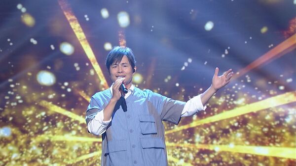 ▲▼康康在家洗澡時不慎跌倒，額頭撞傷。（圖／中視提供）