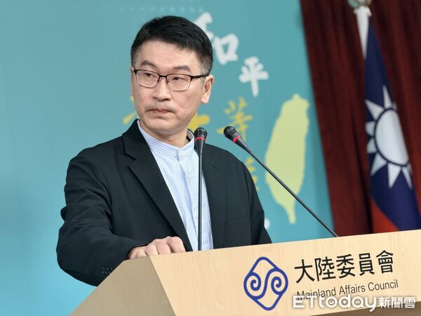 ▲▼陸委會副主委、發言人梁文傑。（圖／記者蔡紹堅攝）