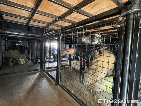 ▲台南市消防局於新化訓練中心辦理為期3天的RIC種子教官進階訓練，強化消防人員火場自救與互救能力。（記者林東良翻攝，下同）