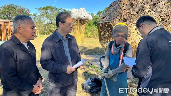 ▲南投地檢署檢察長郭景東視察竹山地區社勞機構，關懷社會勞動人執行情形並強調安全與復歸功能。（圖／記者高堂堯翻攝）