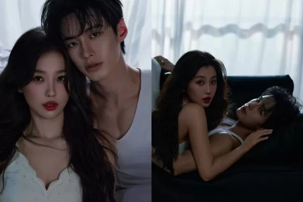 ▲《雙軌》虞書欣、何與，互試探後突破防線偷戀愛。（圖／iQIYI提供）