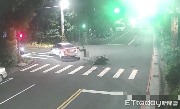 ▲吳男騎車返家途中，撞上賴男所駕駛的汽車，命危送醫後宣告不治。（圖／記者陸運陞翻攝）