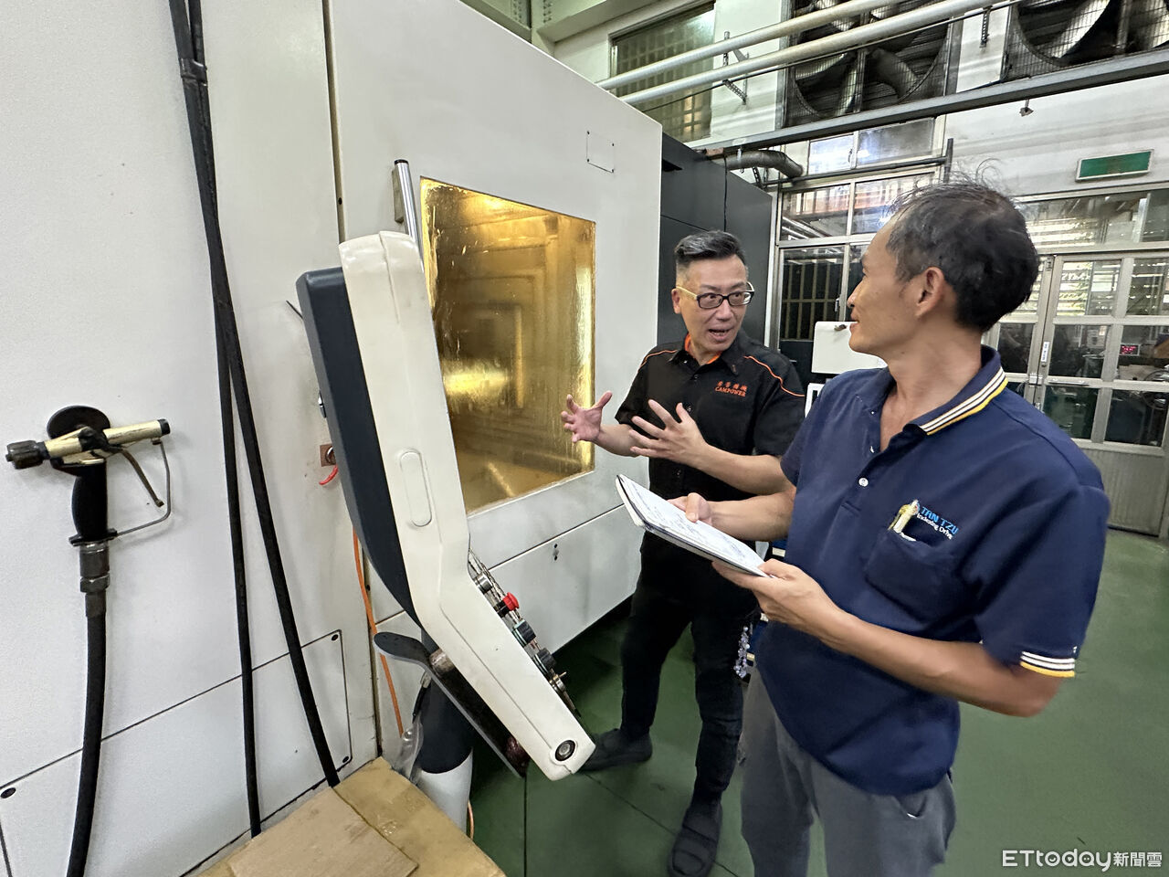 ▲▼康普精機，工具機。（圖／記者林挺弘攝）