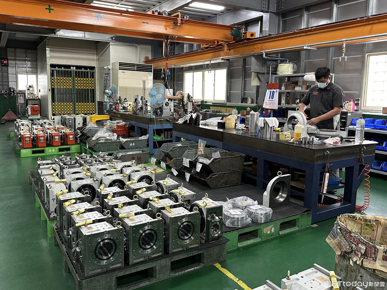 ▲▼康普精機，工具機。（圖／記者林挺弘攝）