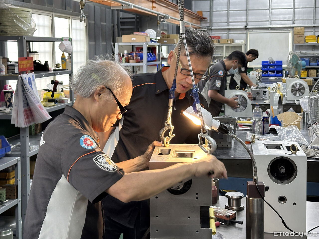 ▲▼康普精機，工具機。（圖／記者林挺弘攝）