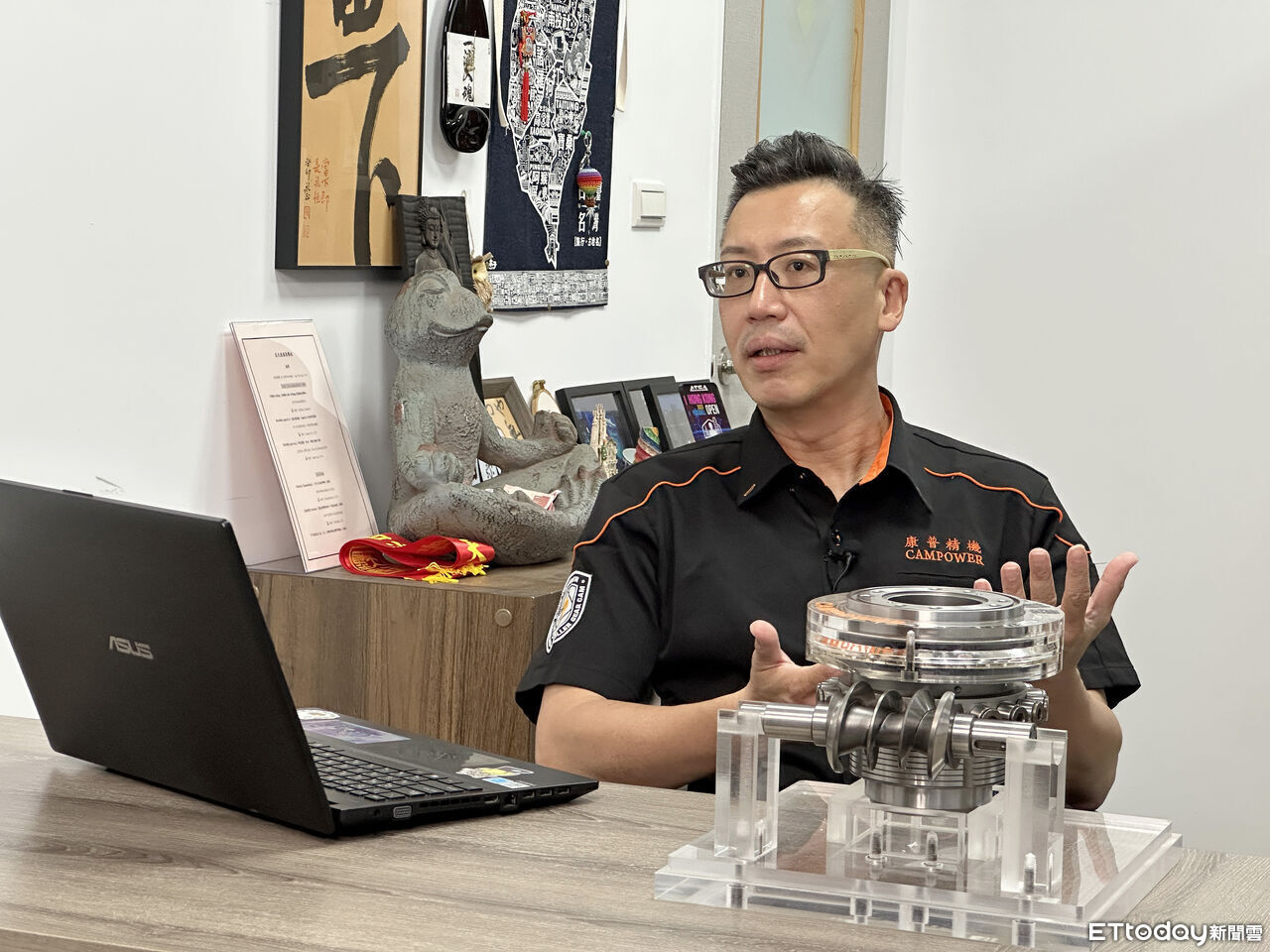 ▲▼康普精機，工具機。（圖／記者林挺弘攝）