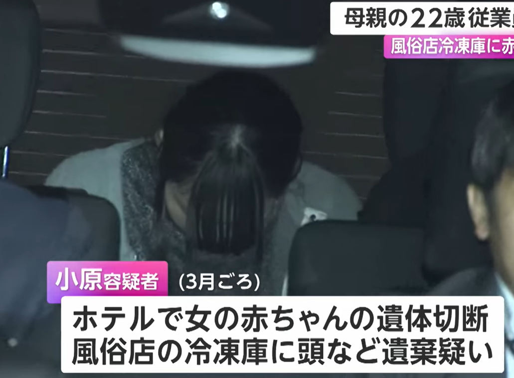 冷凍庫藏肢解嬰屍! 日22歲風俗女遭逮稱:想把孩子留身邊