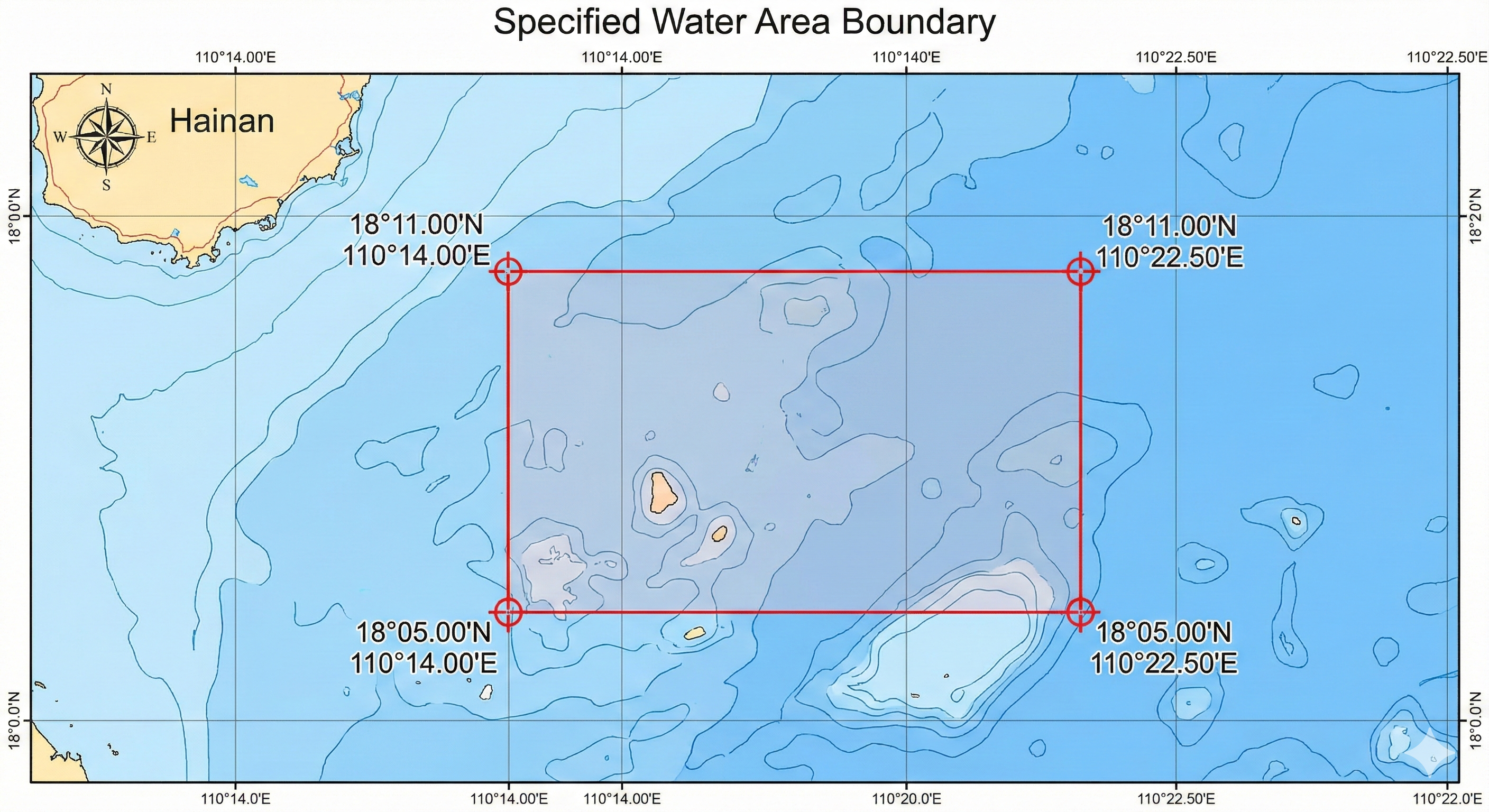 ▲三亞海事局公佈的軍事訓練航行警告。（圖／翻攝上觀新聞）