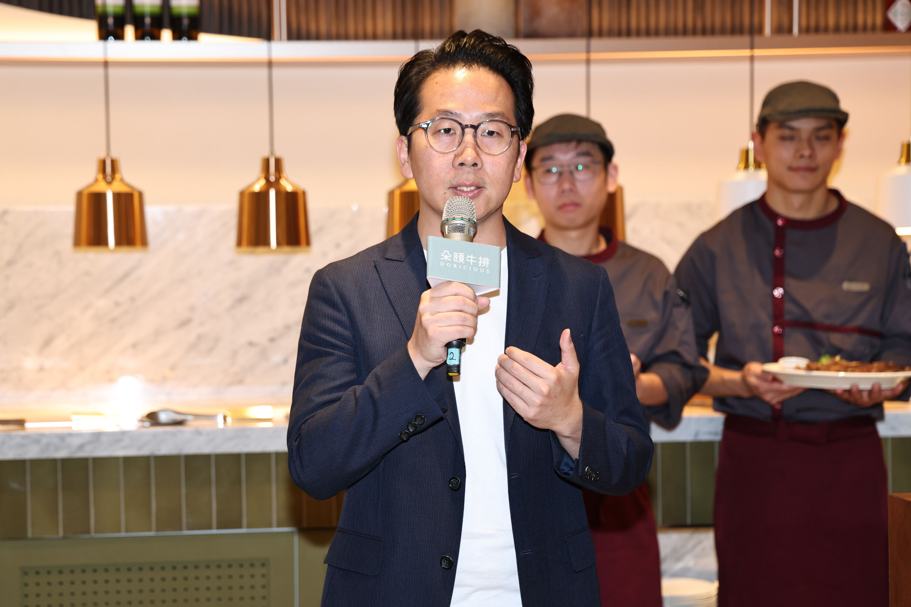 ▲▼ 朵頤牛排 開幕宣傳記者會。（圖／記者黃克翔攝）