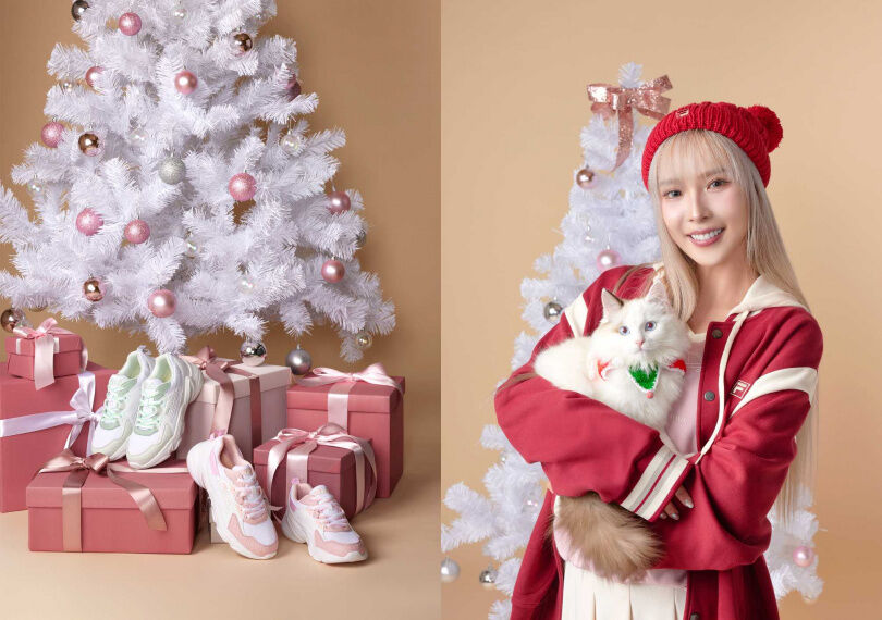 編輯私心推！PUMA巧克力棕賽車鞋時髦破表&hellip;Rina同框愛貓上腳FILA緞帶老爹鞋、甜炸貓奴心