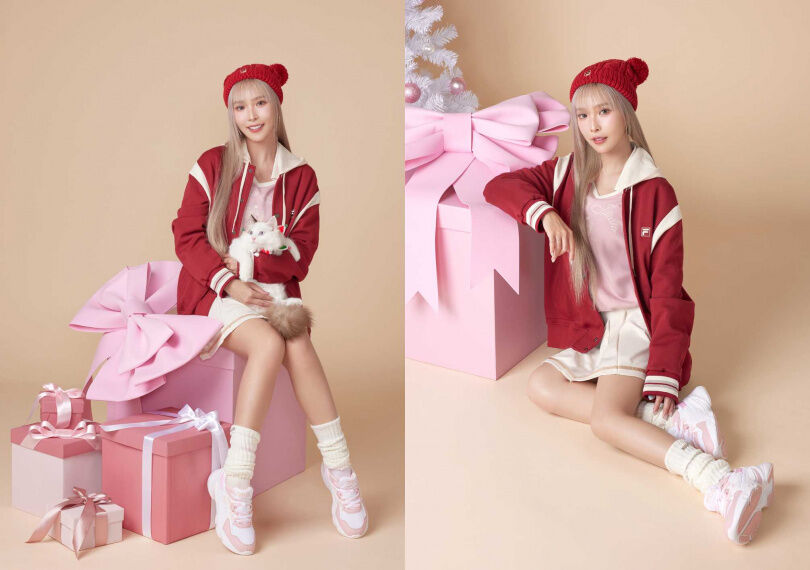 編輯私心推！PUMA巧克力棕賽車鞋時髦破表&hellip;Rina同框愛貓上腳FILA緞帶老爹鞋、甜炸貓奴心