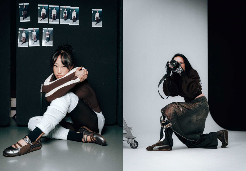 編輯私心推！PUMA巧克力棕賽車鞋時髦破表&hellip;Rina同框愛貓上腳FILA緞帶老爹鞋、甜炸貓奴心