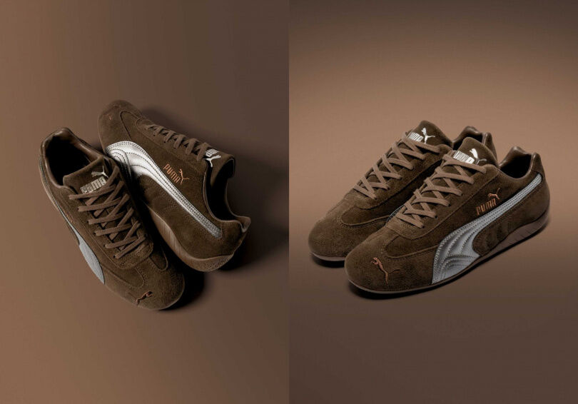 編輯私心推！PUMA巧克力棕賽車鞋時髦破表&hellip;Rina同框愛貓上腳FILA緞帶老爹鞋、甜炸貓奴心