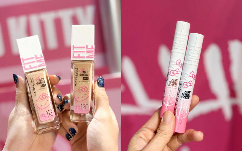 【可愛系美妝特搜】歐舒丹追光者盲盒、PAUL & JOE貓咪護唇膏、媚比琳x HELLO KITTY聯名粉潮全面洗版！