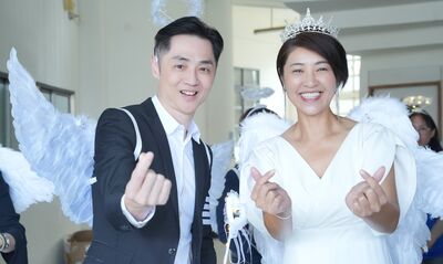 藝起發光宋逸民受邀南投送暖　林道遠夫婦陪縣長扮天使