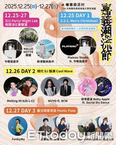 《321 Party!嘉義潮流節》 12月盛大登場引爆潮流新紀元