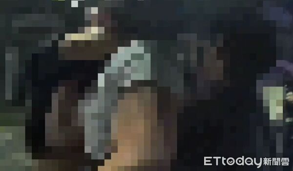 ▲▼在信義區目睹心儀女神跟別人喝酒，他追上前朝男子「後腦勺尻一拳」。（圖／記者邱中岳翻攝）