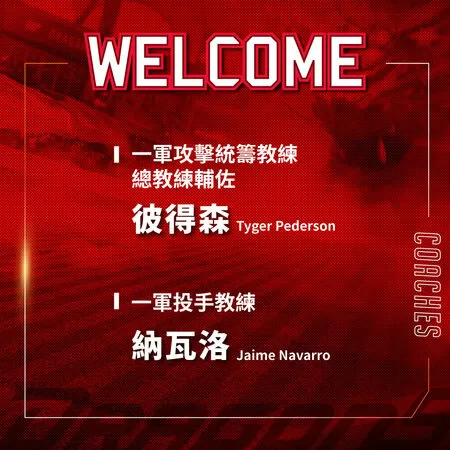 ▲▼    味全龍教練團宣布         。（圖／味全龍提供）