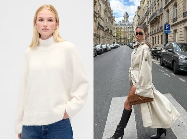2026年度Pantone色「雲舞白」必收清單　大衣、毛衣到平底鞋一秒高級