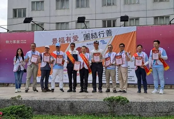 ▲桃園景福扶輪社「團結行善」捐血做公益