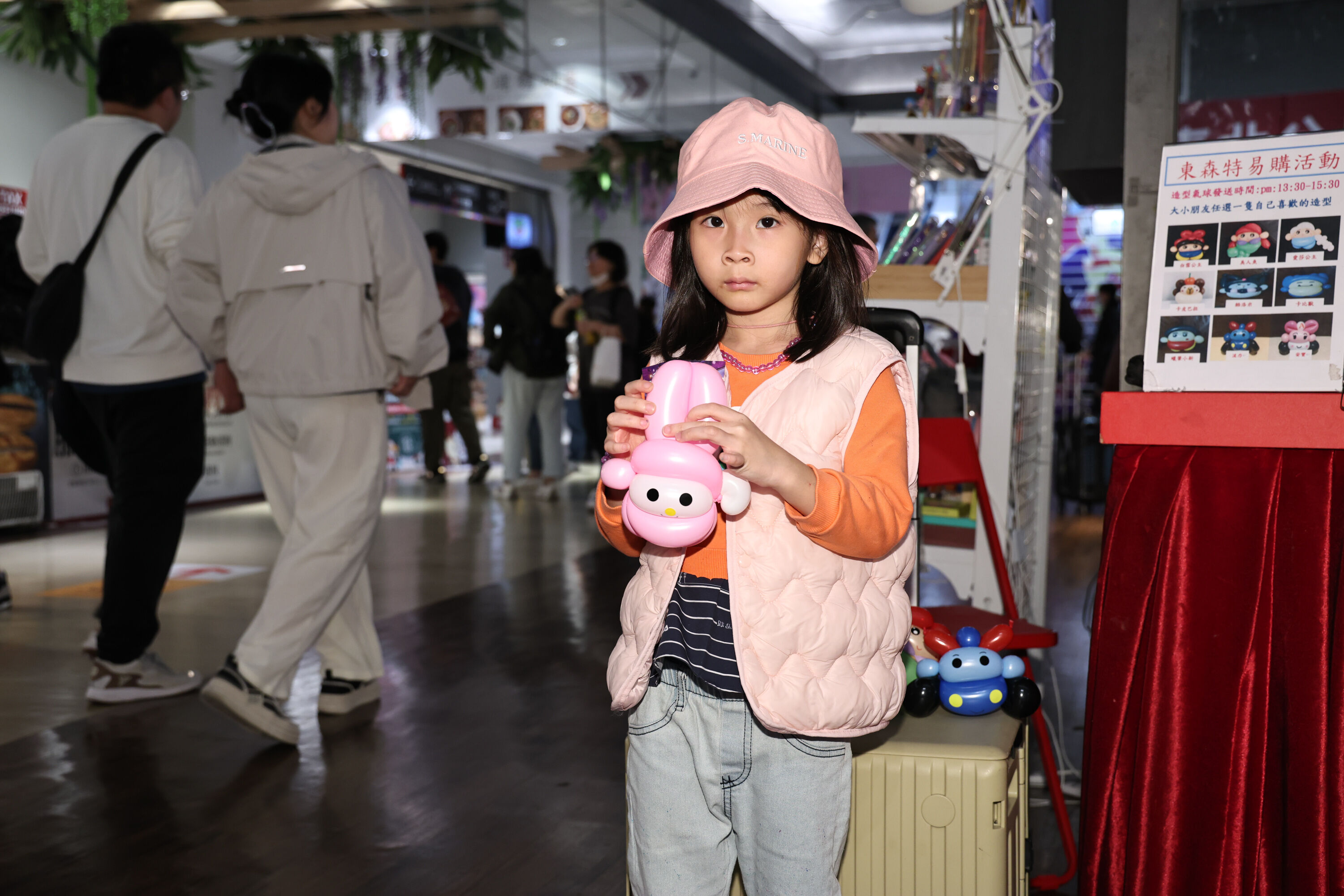 ▲▼  東森廣場K區地下街走秀。（圖／記者黃克翔攝）