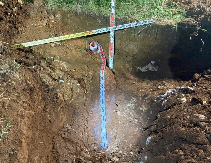 ▲▼日本宮古機場內發現「4未爆彈」！。（圖／沖繩縣機場課）