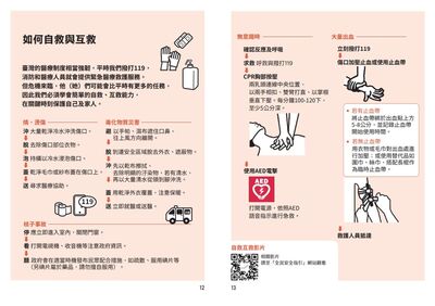 遇到恐怖攻擊怎麼辦？醫曝「小橘書」這4頁必看　教如何自救、互救