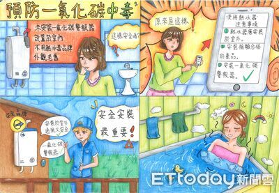 防範一氧化碳中毒　台中消防：熱水器遷移更換最高補助1萬2