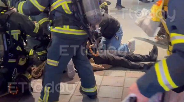 ▲嫌犯在台北車站攻擊後，跑至中山站持刀隨機攻擊，並進入誠品南西商場。（圖／記者陳以昇攝)