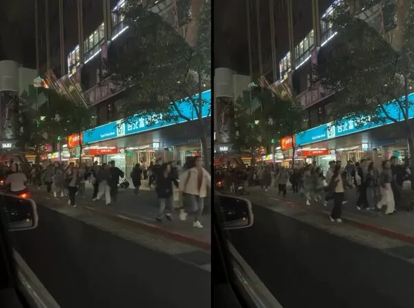 ▲民眾逃竄畫面。（圖／翻攝自Threads）