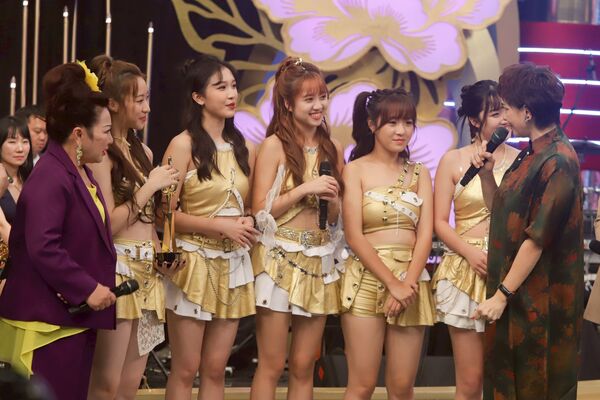 ▲被柯以敏大讚潛力無窮的Give me five少女隊。（圖／民視提供）