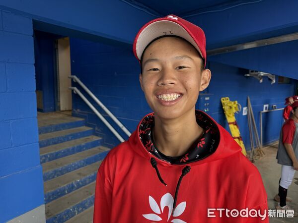 ▲新北U18，高雄市季軍、馬佑嘉、顏子宸。（圖／記者楊舒帆攝）