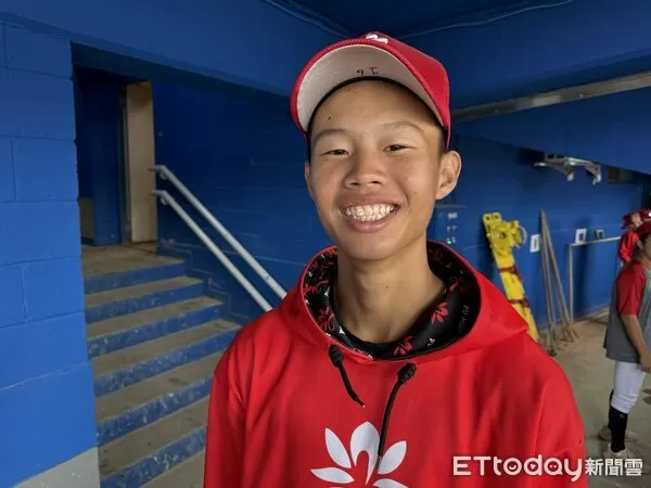 ▲新北U18，高雄市季軍、馬佑嘉、顏子宸。（圖／記者楊舒帆攝）