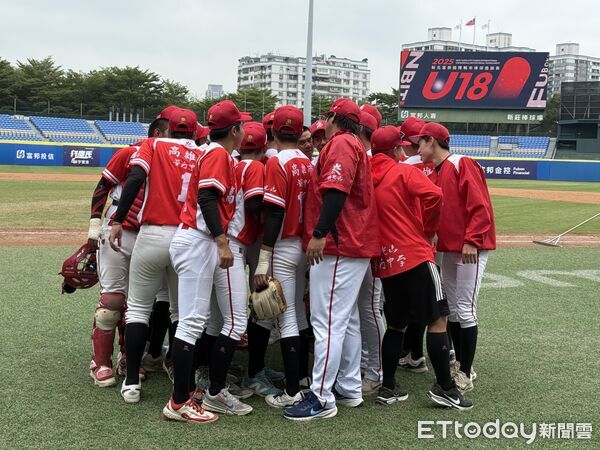 ▲新北U18，高雄市季軍、馬佑嘉、顏子宸。（圖／記者楊舒帆攝）