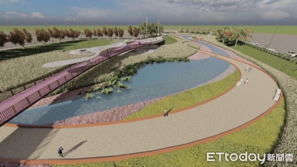 ▲▼工程基地位於自由街南側、和平路北側、縣道193線西側，工程用地約3.49公頃。（圖／花蓮縣政府提供，下同）