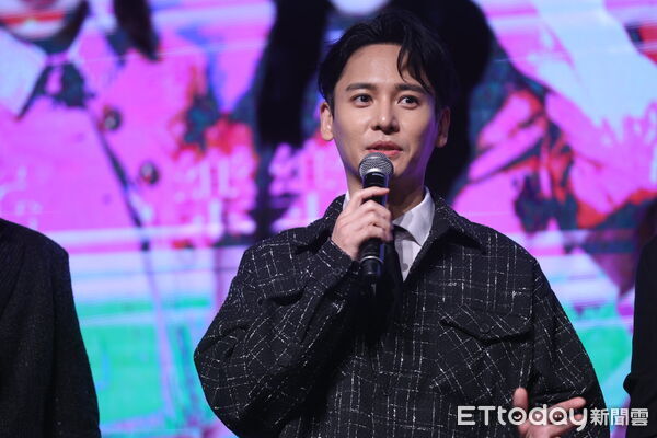 ▲金泰亨出席紅心字會「記得愛聖誕公益演唱會」發佈記者會。（圖／記者林敬旻攝）