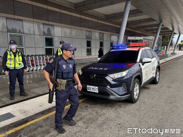 ▲▼澎湖警加強維安。（圖／記者陳洋翻攝）