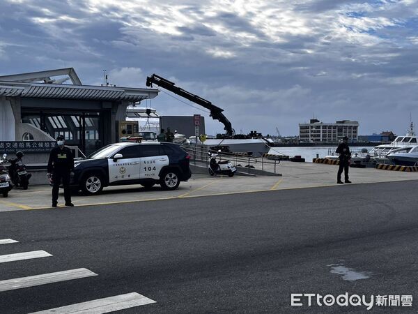 ▲▼澎湖警加強維安。（圖／記者陳洋翻攝）