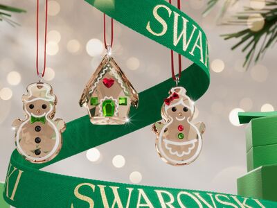 施華洛世奇聖誕掛飾擺件萌翻　年度限定款必收