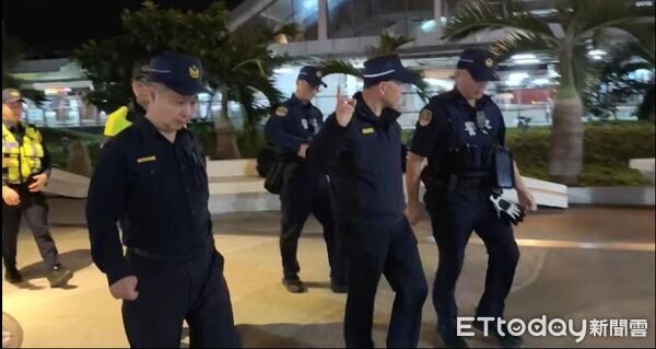 ▲▼花蓮縣各警分局全面盤點並清查轄區內各交通等重點區域，強化警力部署與巡邏密度。（圖／花蓮縣警察局提供，下同）