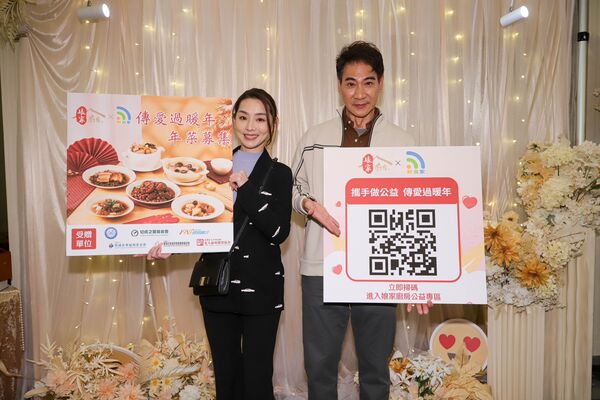 ▲翁家明響應「傳愛過暖年」活動，霸氣捐出100道年菜，用行動傳遞溫暖。（圖／民視提供）