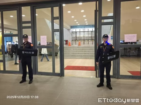 ▲彰化歲末演唱會登場，警方出動快打部隊維安。（圖／警方提供）