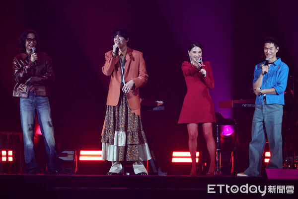 ▲▼   宇宙人[ &alpha;：回到未來1986 ] 台北小巨蛋演唱會-宇宙人,李心潔。（圖／記者黃克翔攝）