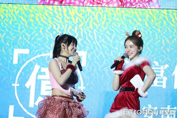 v▲「2026台南好young」耶誕搖滾演唱會20日晚間登場，籃籃與李多慧主持，現場氣氛熱烈。（記者林東良翻攝，下同）