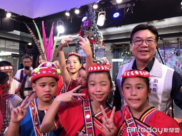 ▲▼新北市副市長劉和然出席東森聖誕點燈。（圖／東森購物提供）