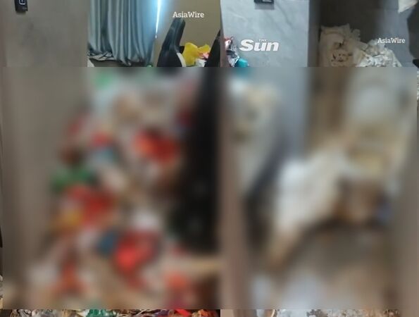 ▲▼垃圾山。（圖／翻攝自@TheSun推特）